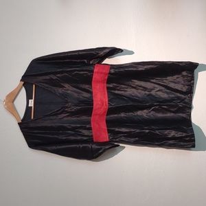 Temperate Honest clothing black red dress